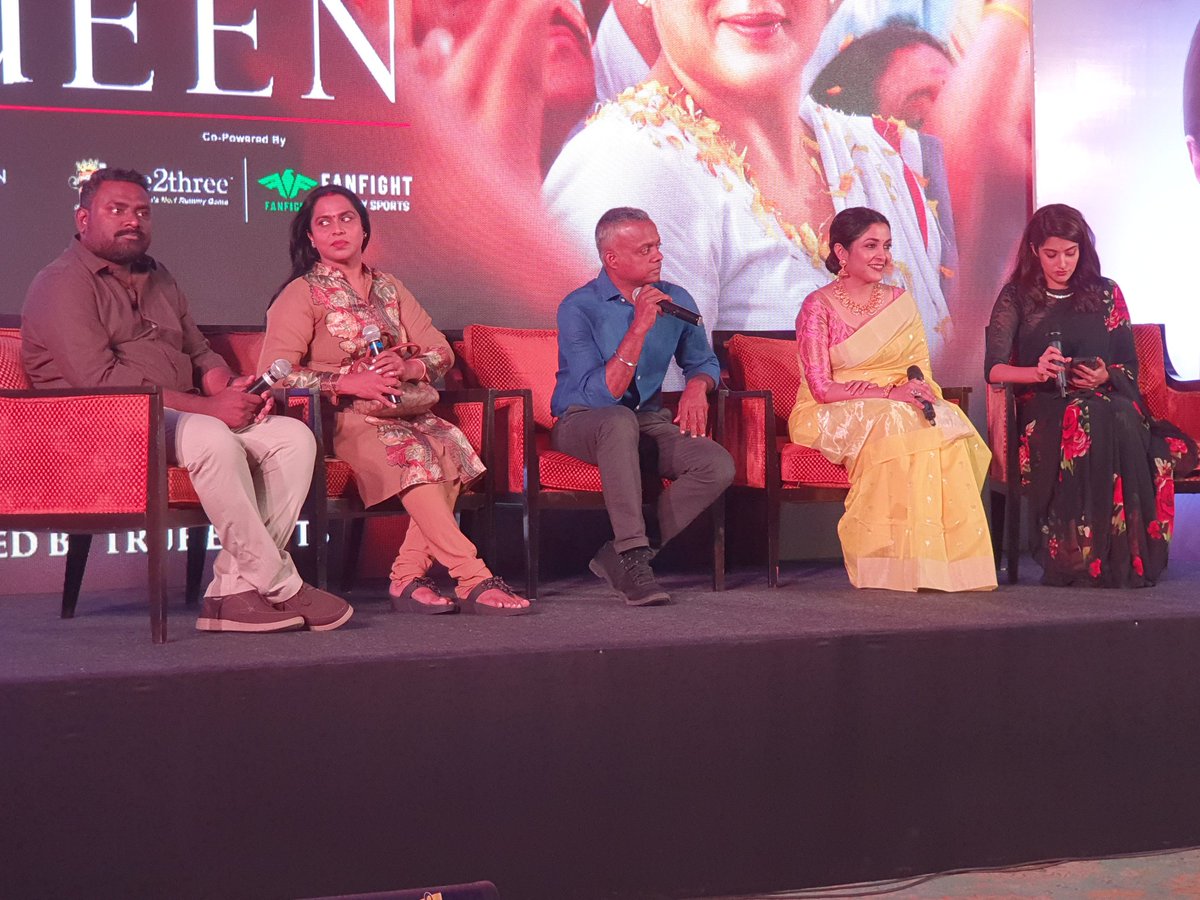 Queen Web series Press meet Snaps Starring Ramyakrishnan directed by Gautam menon